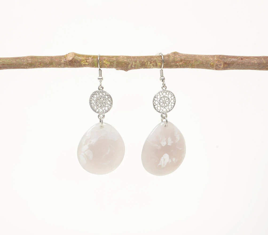 Glistening Drop Earrings