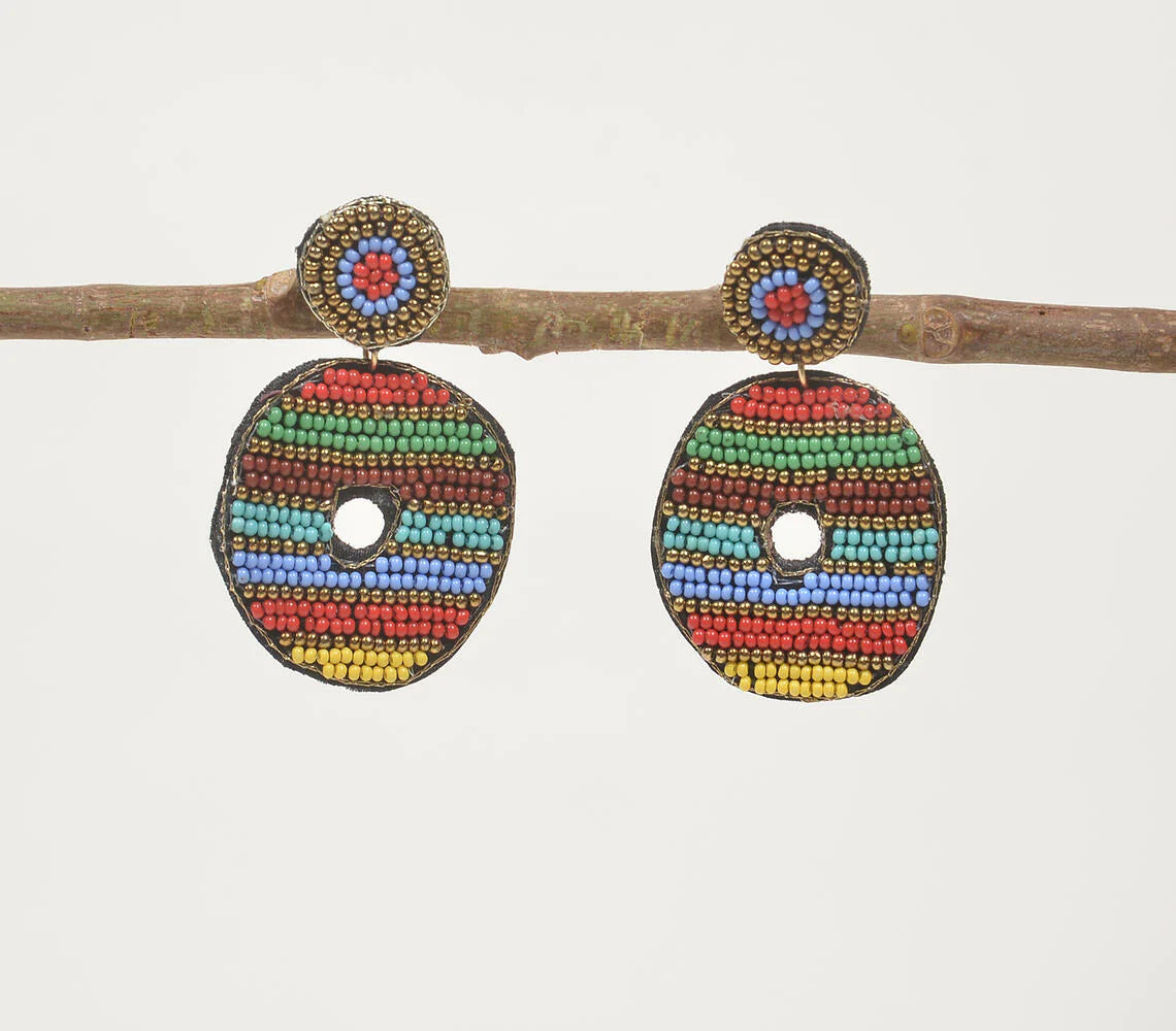 Beaded Dangle Earrings