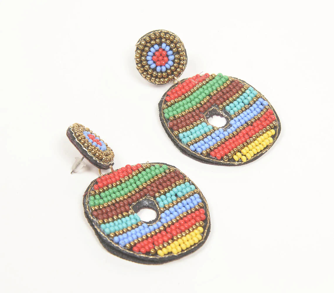 Beaded Dangle Earrings