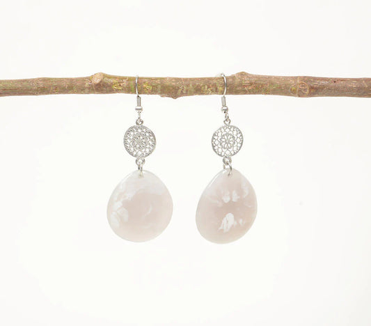 Glistening Drop Earrings