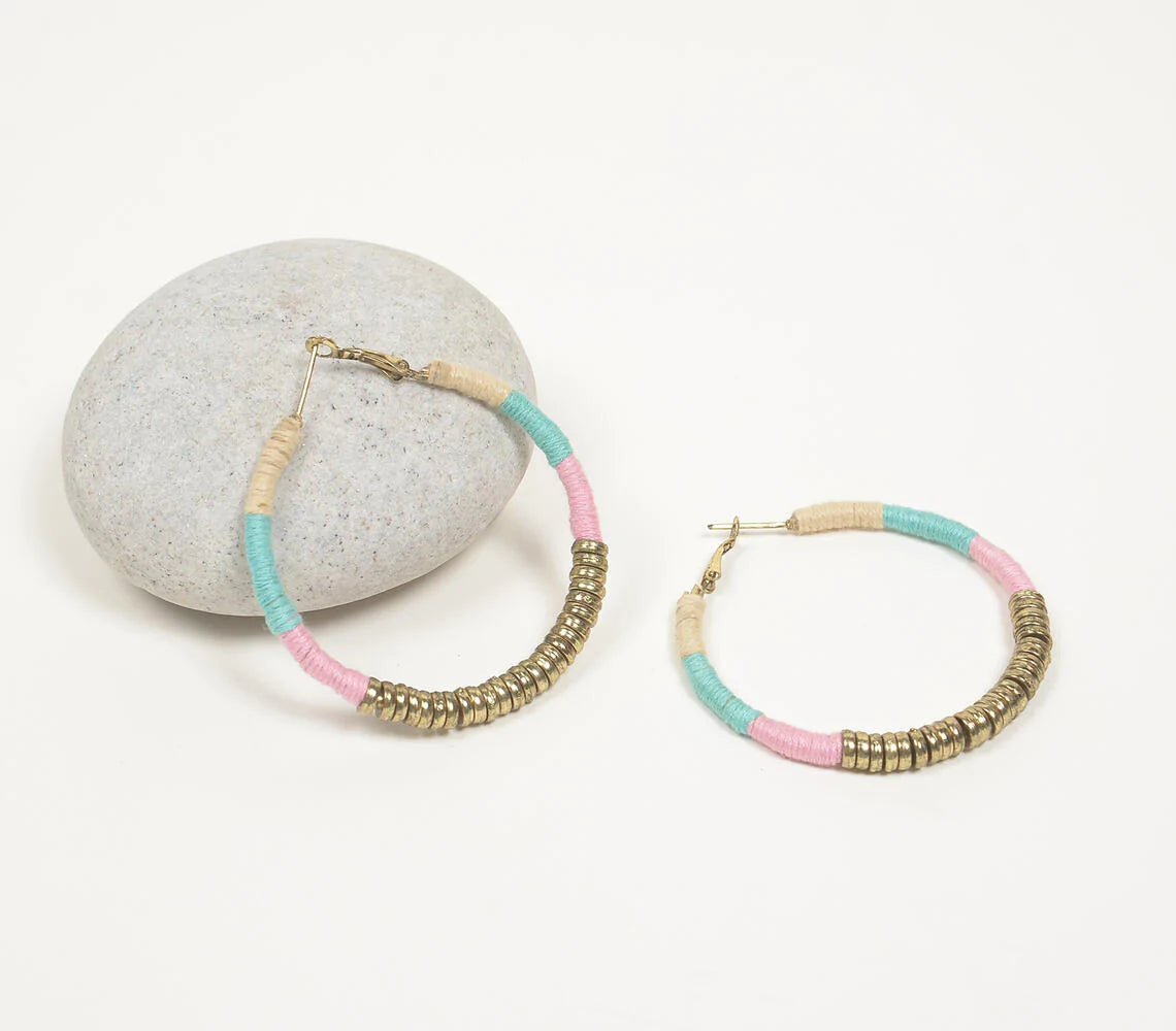 Multi Wired Tribal Hoop Earrings