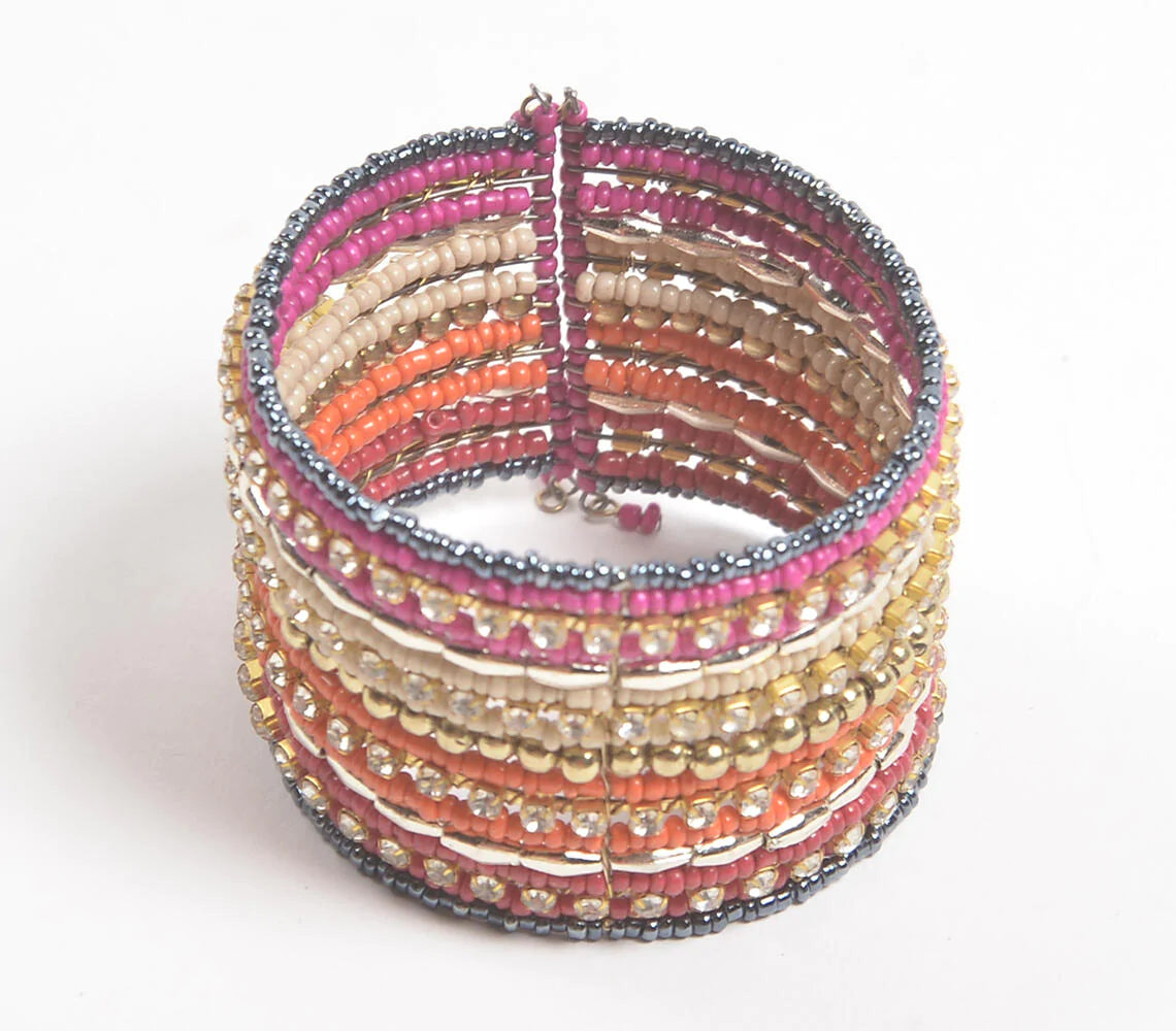 Colorpop Beaded & Stacked Bracelet